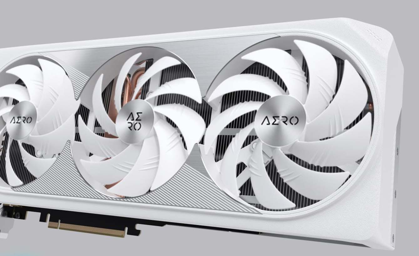 GIGABYTE GeForce RTX 4080 SUPER AERO OC 16G Graphics Card, 3x